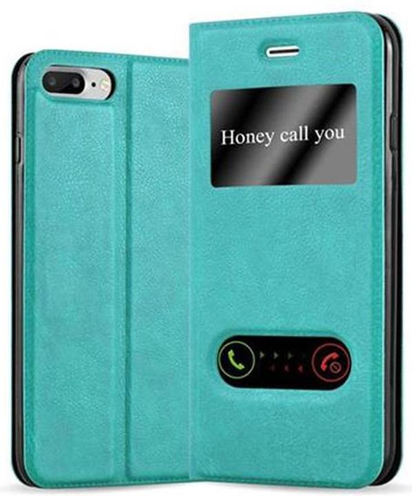 Actual product image Cadorabo Book with View double window cover (Apple iPhone 7 Plus, Apple iPhone 7s Plus, Apple iPhone 8 Plus)