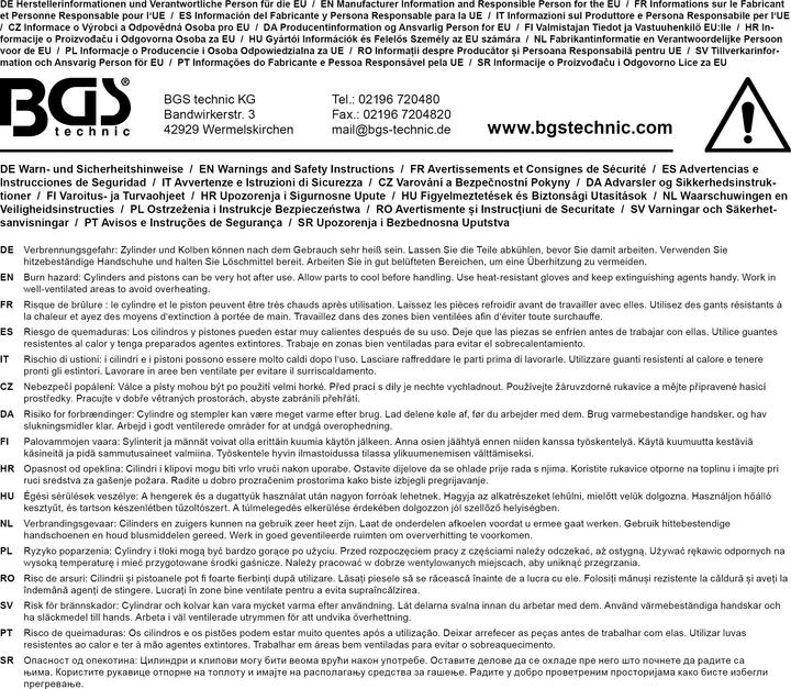 Immagine prodotto BGS Levigatore cilindro freni flessibile grana 120 94 - 96 mm