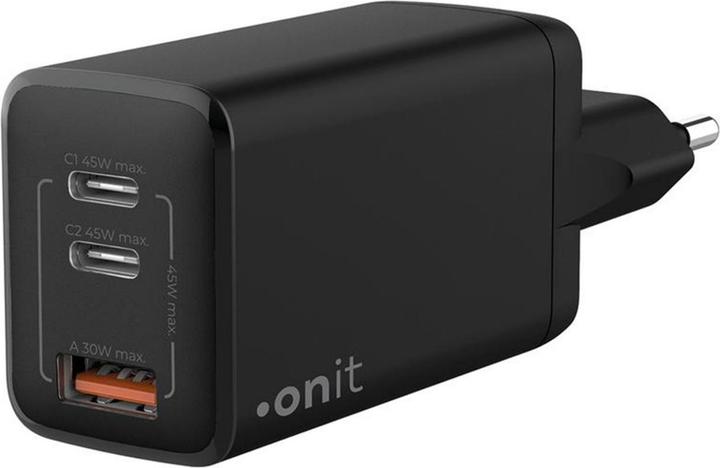 Onit Chargeur mural USB Trial QC4+ 45 W GaN noir (45 W)