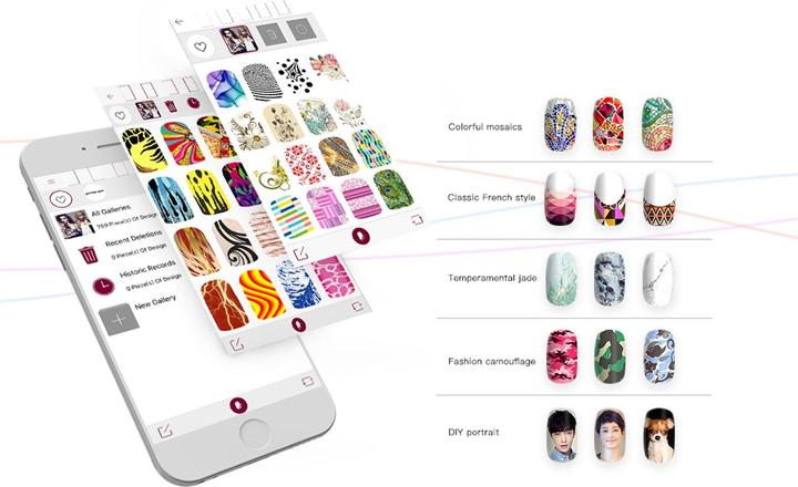 Image du produit Trisa Imprimante Nail Art (Décoration des ongles, Pink)