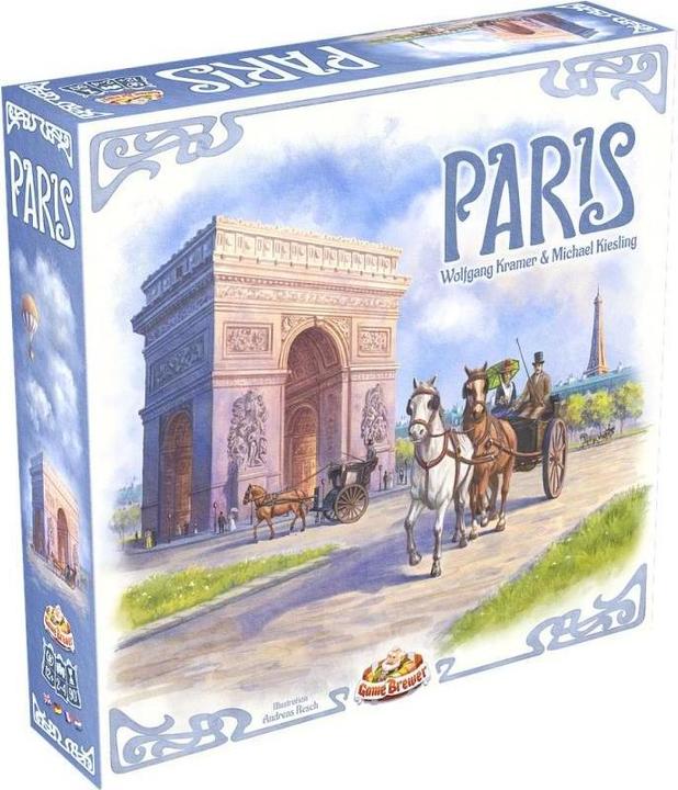 Produktbild Game Brewer GAB49184 - Paris - Brettspiel, für 2-4 Spieler, ab 10 Jahren (DE-Ausgabe) (Deutsch)