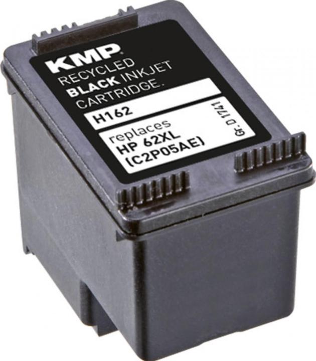 Actual product image KMP H162 Ink Cartridge compatible with HP C2P05AE 62 XL (FC)