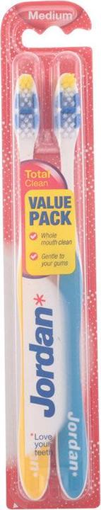 Produktbild Jordan TOTAL CLEAN cepillo dental #medio 2 uds (2 x)