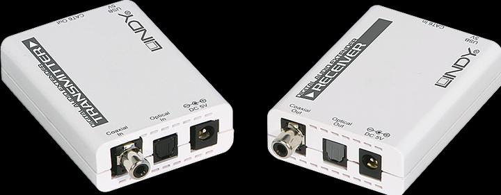 Produktbild Lindy 150m Cat.5 SPDIF TOSLINK Extender (Extender)