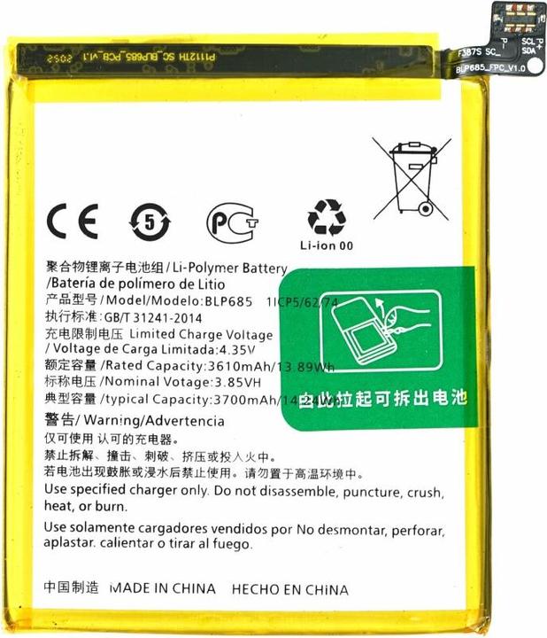 Image du produit OnePlus Batterie - BLP685 - 6T - Original