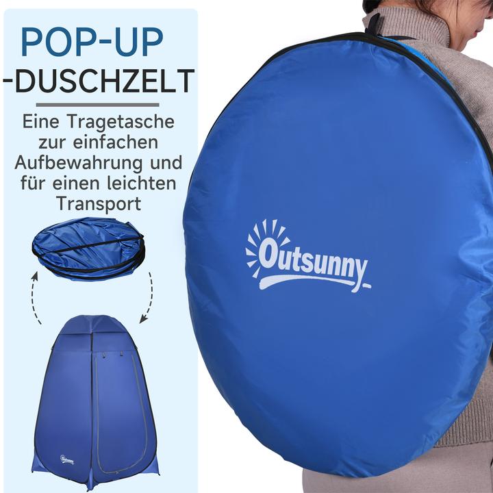 Produktbild Outsunny Pop-Up (Wurfzelt, 1.50 kg, 1 Person)