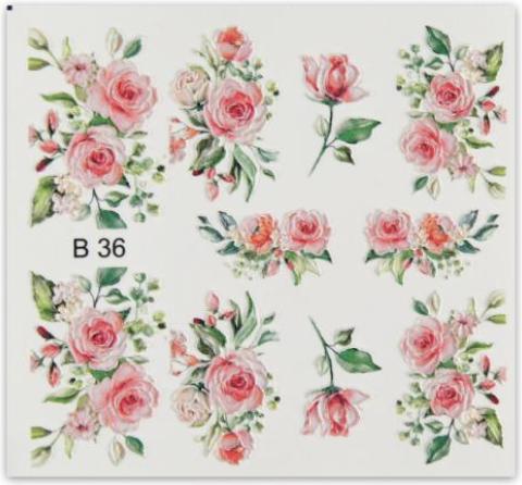 BrillBird Nagelsticker (B36) - 3D (Nagellacktrockner)