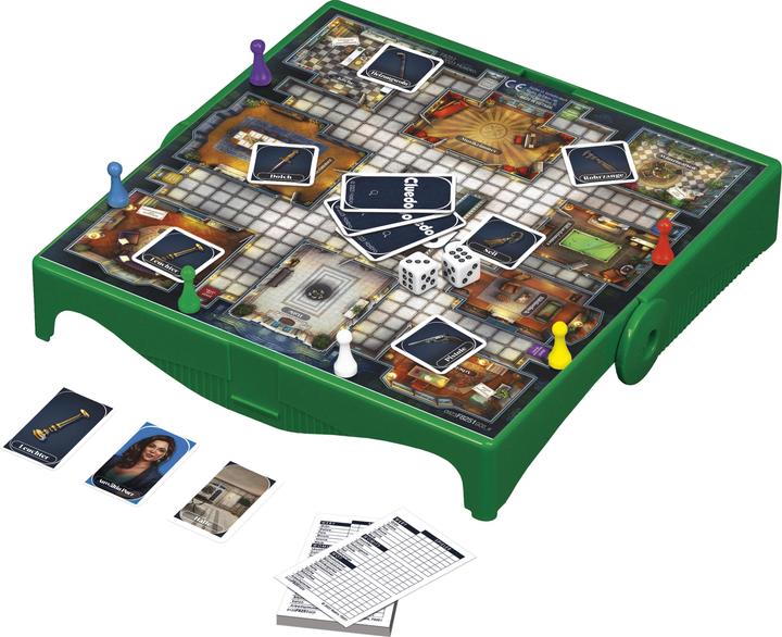 Immagine prodotto Hasbro Gaming Cluedo Compact, gioco portatile per 3-6 giocatori, gioco da viaggio per bambini, divertimento (Tedesco)