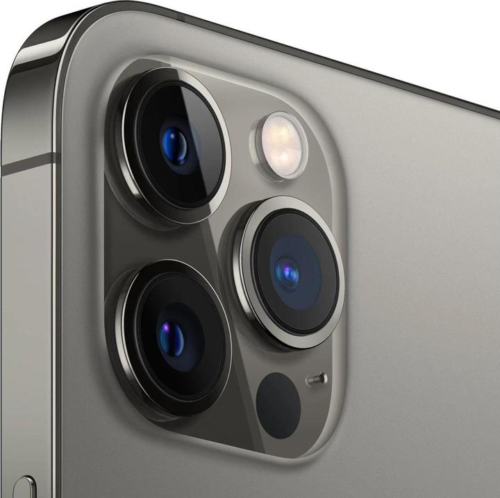 Produktbild Re!commerce iPhone 12 Pro Max (128 GB, Graphit, 6.70", 12 Mpx, Single SIM, A / Wie neu)