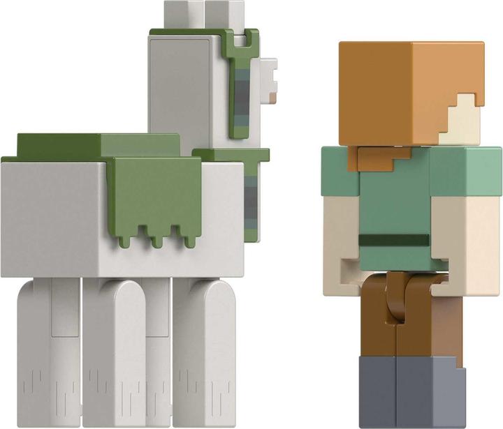 Immagine prodotto Mattel Minecraft - Alex e Llama 2 pack. (GTT53)