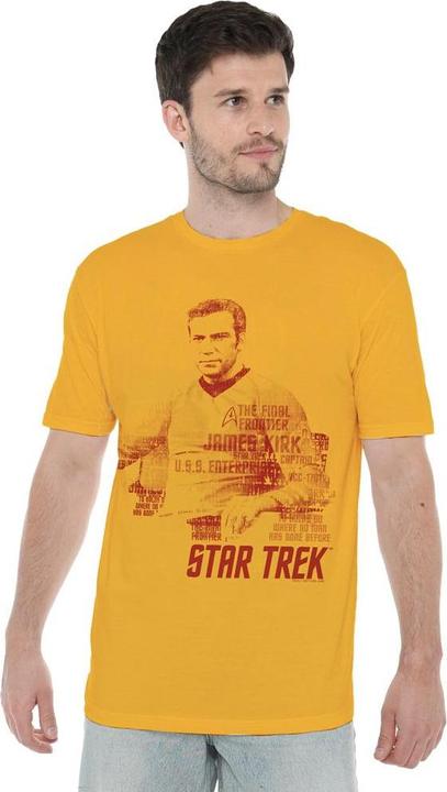 Actual product image Mens Words Captain Kirk T-Shirt (S)