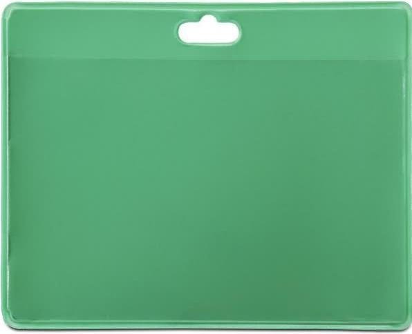 Produktbild Tarifold Namensschild 70x100mm PVC grün VE=30 Stück