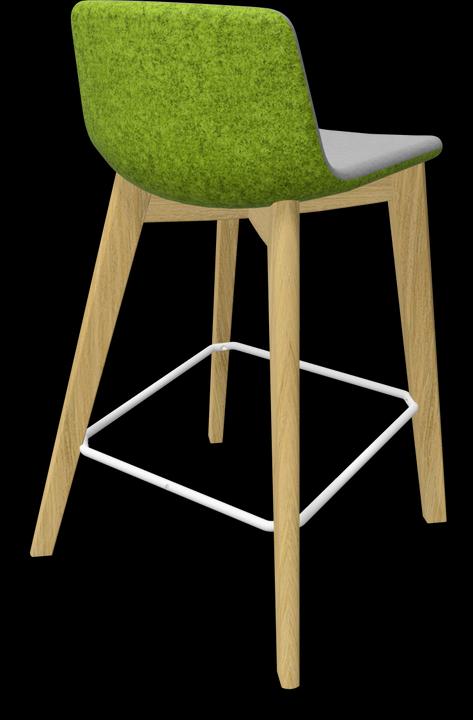 Actual product image Narbutas Twist & Sit Bar Stool