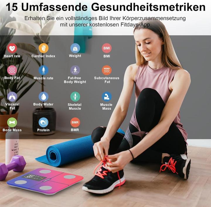 Actual product image Healthkeep Body fat scale (180 kg)