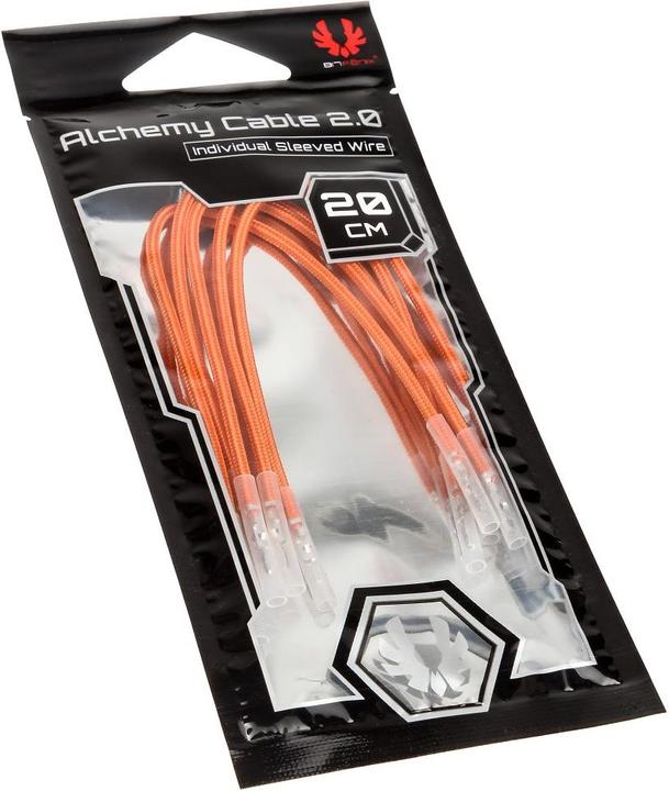 Actual product image BitFenix Alchemy 2.0 PSU Cable, 5x 20cm