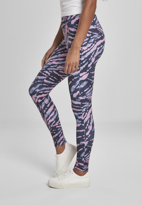 Image du produit Urban Classics Ladies High Waist Tie Dye Leggings (M)