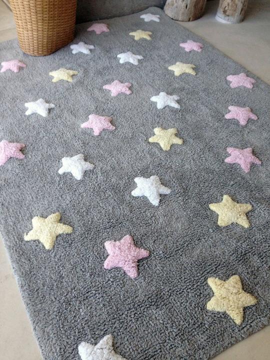 Produktbild Lorena Canals Tricolor Stars (120 x 160 cm)