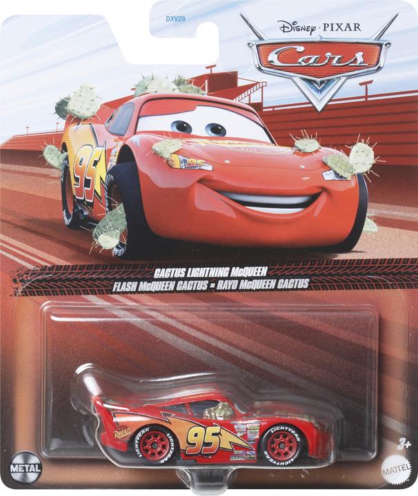 Actual product image Disney Cars 3 - The Cast - Cactus Lightning McQueen