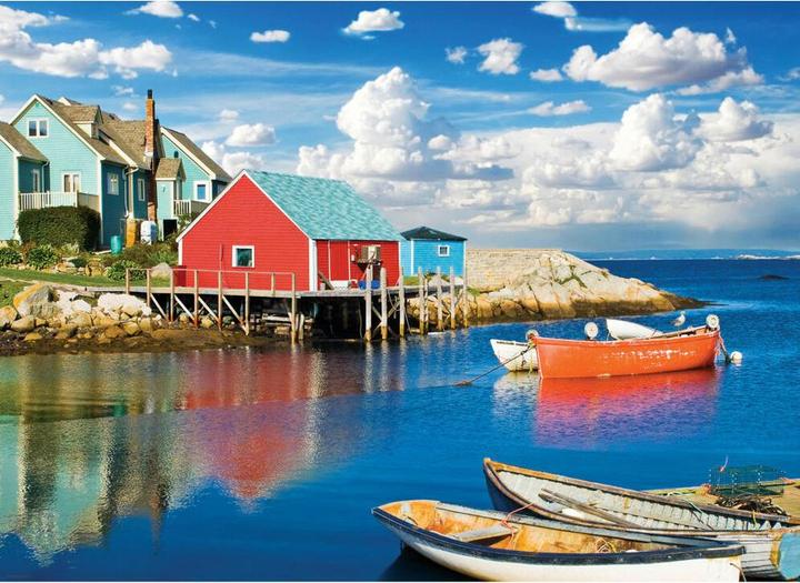Actual product image Eurographics Fishing huts in Peggy's Cove (1000 pieces)