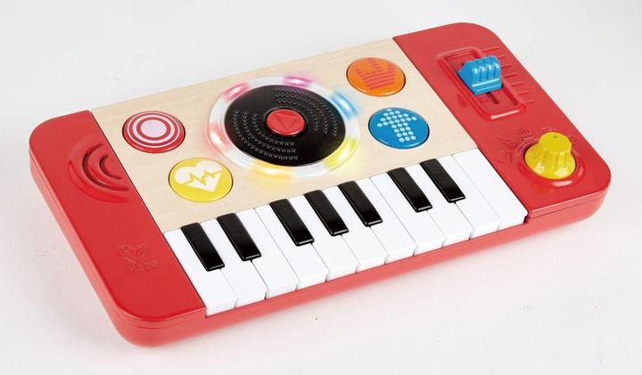 Actual product image Hape DJ mixer (English, German)
