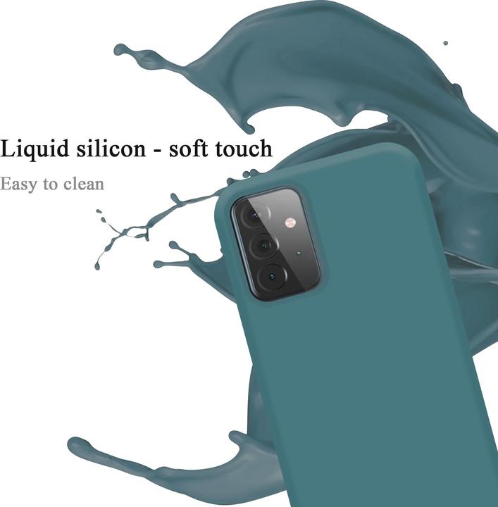 Productafbeelding Cadorabo TPU Liquid Silicone Case Cover (Samsung Galaxy A72, Samsung Galaxy Note 5)