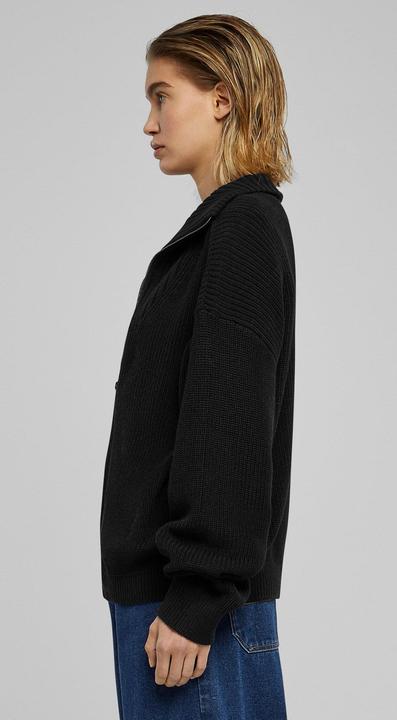 Actual product image Urban Classics Ladies Knitted Zip Cardigan - 126787 (5XL)