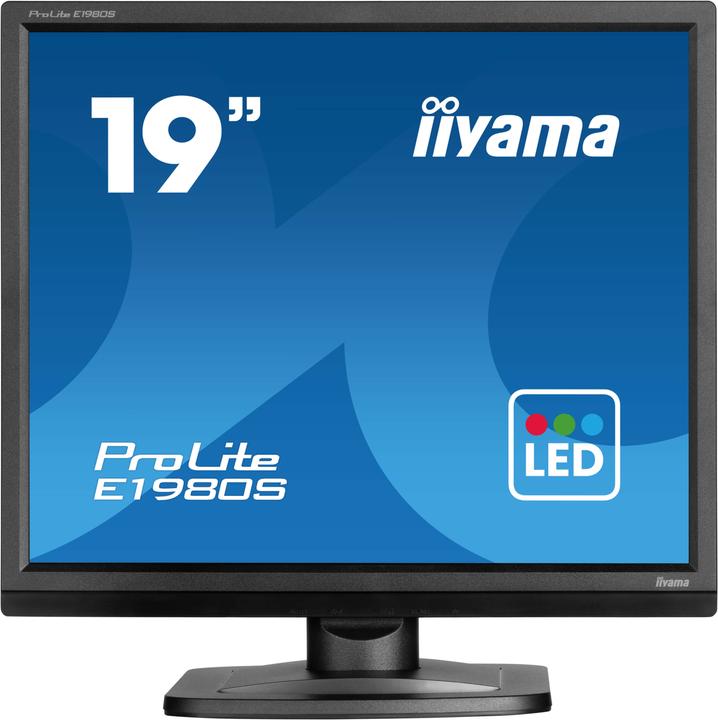 Actual product image iiyama 48.0cm (19") E1980S-B1 5:4 HDMI+DP (1280 x 1024 pixels, 19")