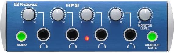 Produktbild PreSonus HP4 Kopfhörerverstärker mit Kopfhörer