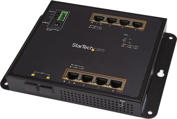 Actual product image StarTech Ethernet Switch 8-Port Poe+ (8 Ports)