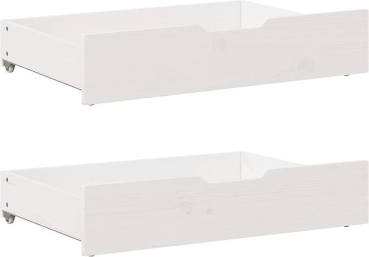 Actual product image VidaXL Extendable day bed with drawers (90 x 200 cm)