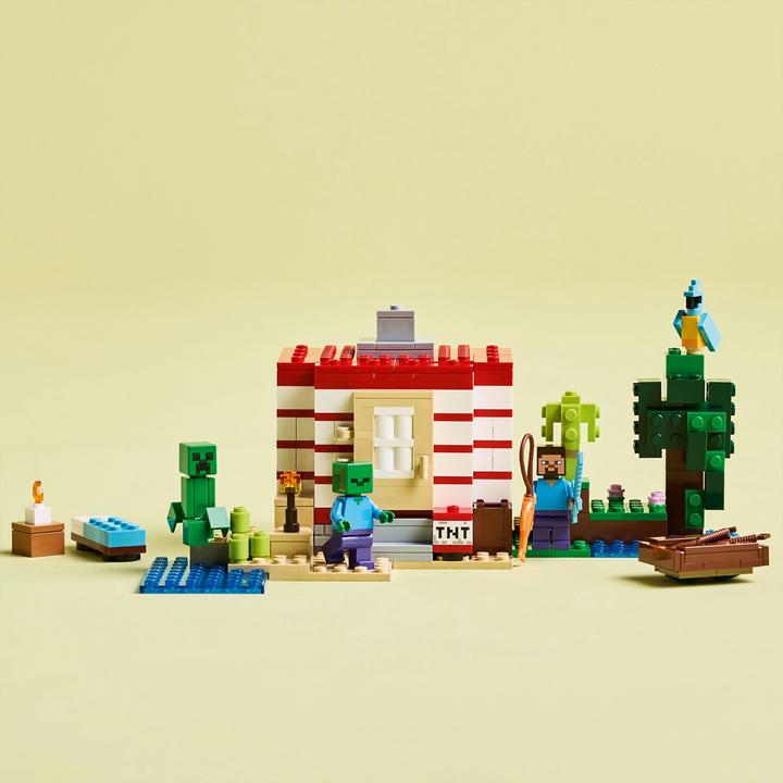 Actual product image LEGO Das TNT-Dschungelhaus (21275, LEGO Minecraft)