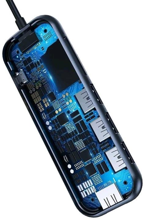 Immagine prodotto Baseus Mozzo multifunzionale serie Mirror (USB-C, 7 Porti)