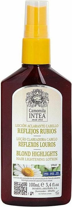 Inteacosmetics CAMOMILA loción cabello reflejos rubios 100 ml (100 ml, Flüssiges Shampoo)