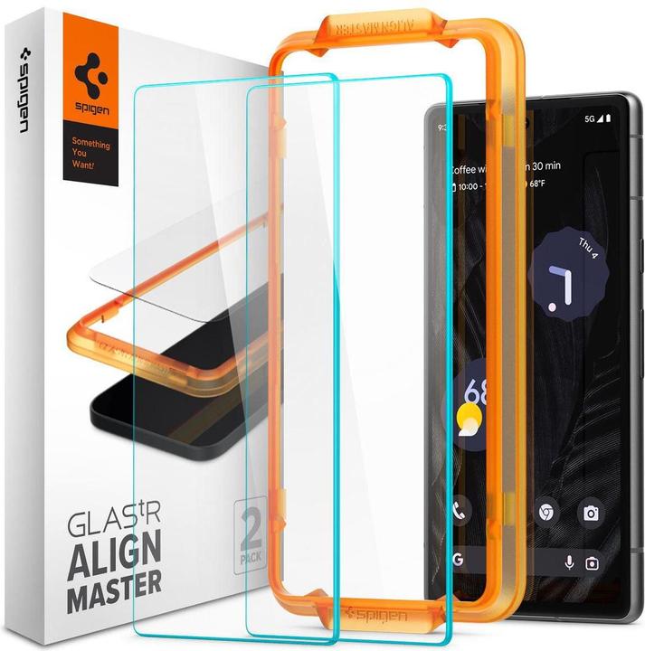 Spigen ALM Glas.Tr Google Pixel 7A 2szt. szkło hartowane AGL05968 (1 Stück, Google Pixel 7a)
