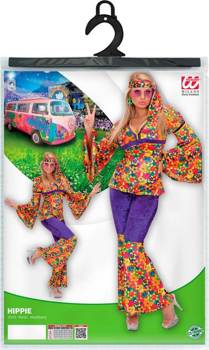Produktbild Widmann Blumiges Hippiekostüm (M)