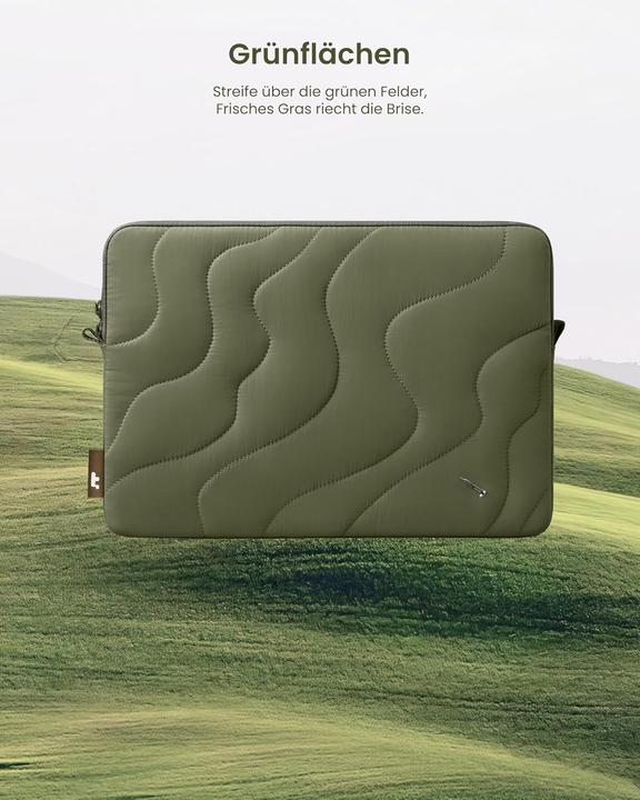 Produktbild tomtoc Gesteppte Laptop-Hülle (13", Apple)