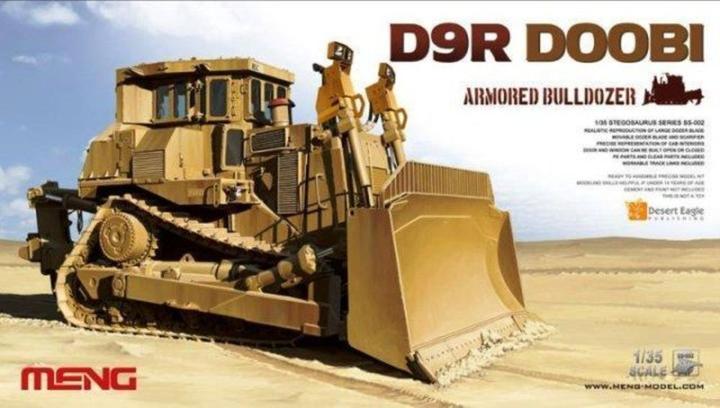 Actual product image Meng-Model D9R Armored Bulldozer