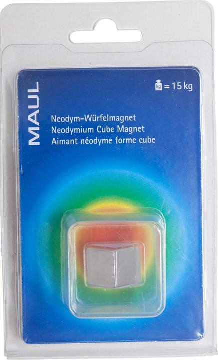 Actual product image Maul Neodymium cube magnet (1 x)