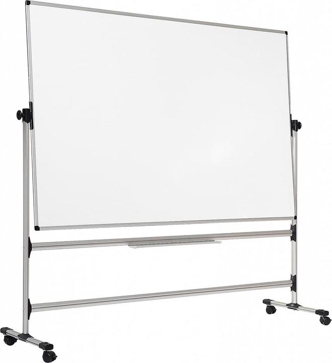 Immagine prodotto Bi-Office Lavagna bianca su ruote (120 x 150 cm)