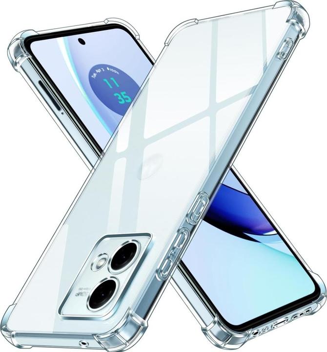 Screenguard Motorola Moto G84 5G Case Crystal Soft Airbag Bumper (Motorola Moto G84)