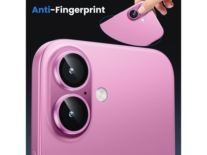 Actual product image Screenguard Camera Lens Protector protective glass Apple iPhone 16 (1 Piece, Apple iPhone 16)