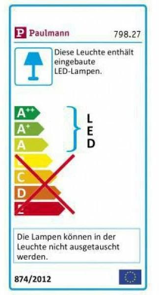 Energie-Label Paulmann Verlora (1600 lm)