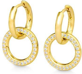 Image du produit Breuning BIJOUX DE L'OREILLE - BRILLE. 0,435 Ct. H/si (Or 750/18 K)