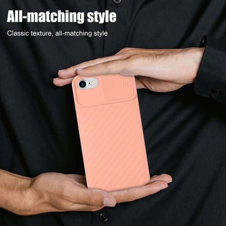 Immagine prodotto Cadorabo Cover in TPU con protezione della fotocamera (Apple iPhone 7, Apple iPhone SE (seconda generazione))