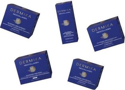 Dermika Luxury Neocollagen 50+ collagen strengthening cream for wrinkle reduction for day / night (24h Creme)