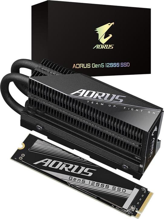 Image du produit Gigabyte Aorus Gen5 12000 (2000 Go, M.2 2280)