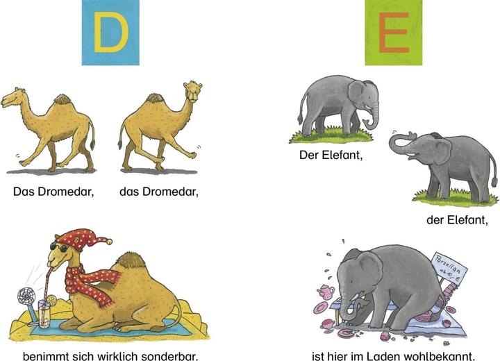 Immagine prodotto L'ABC degli animali (Tedesco, Paul Maar, Tina, Schulte, 2024)