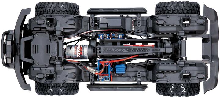 Actual product image Traxxas TRX-4 2021 Ford Bronco Electric Brushed Crawler 4WD 1:10 RTR blue (RTR Ready-to-Run)