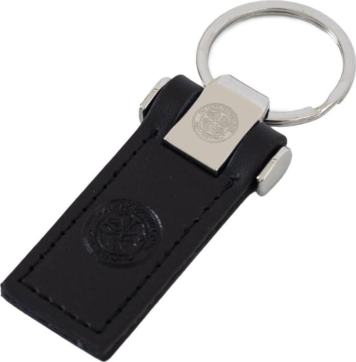 Actual product image Celtic FC Leather Keyring
