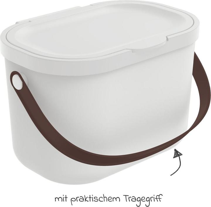 Actual product image Rotho Babydesign Wickeltisch-Organizer YUMA Mistletoe White